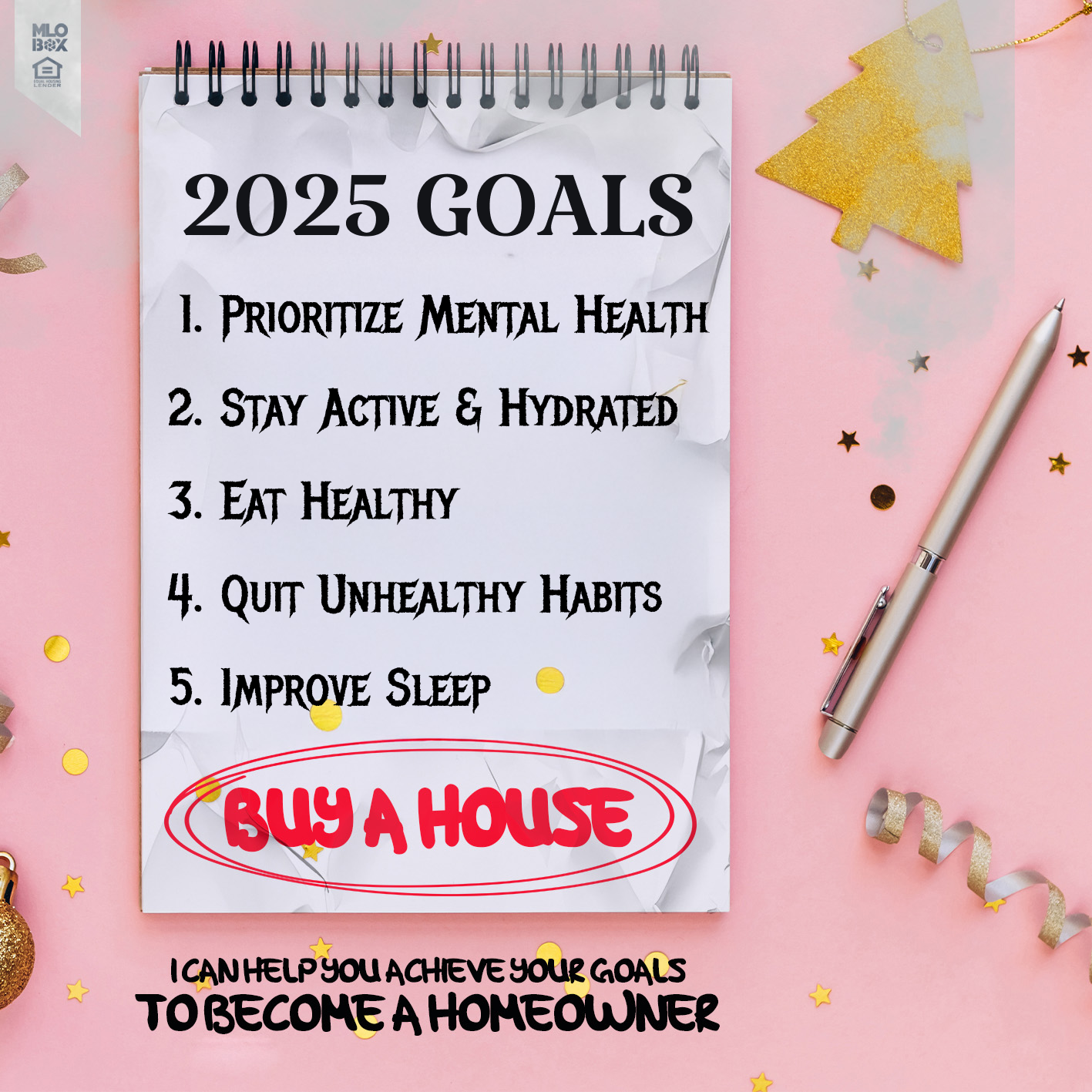 2024 GOALS - Justin Andrews - Mortgage Advisor